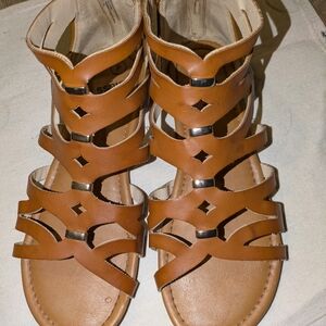 Art Class Tan Strappy Sandals
